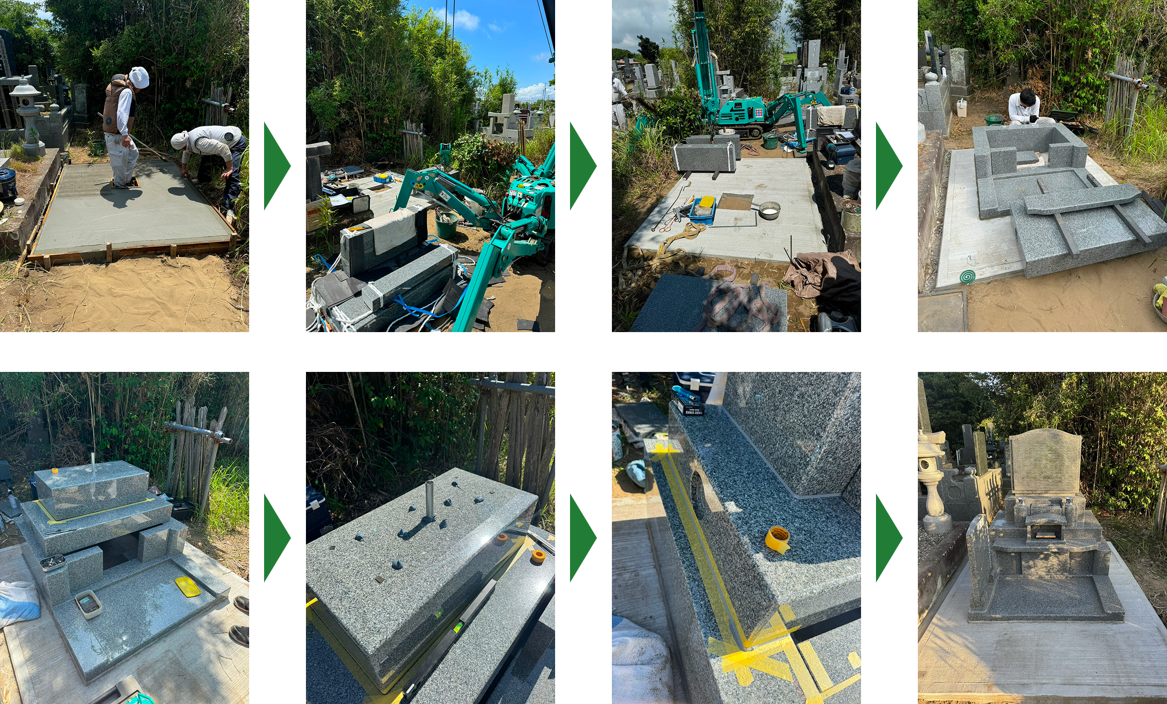 施工作業の流れ1